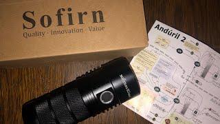 Sofirn SP36 Rechargeable Flashlight 5000 Lumens Anduril 2 User Interface