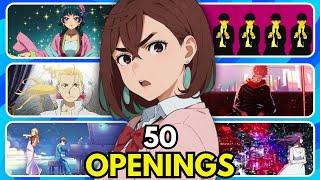 ANIME OPENING QUIZ - 50 Openings [VERY EASY - VERY HARD]