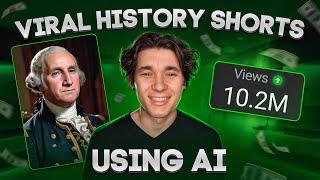 Generate Viral AI History Shorts Full TUTORIAL ($500/Day)