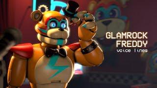 Glamrock Freddy voice lines [FNAFSB SFM]