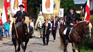 Eulogi-Ritt 2024 mit Erzbischof Stephan Burger | Lenzkirch - Hochschwarzwald