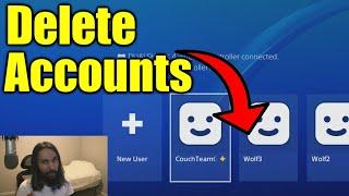 How To Delete Accounts on PS4
