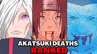 How Every Akatsuki Member Died Ranked