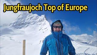 Podróż na Jungfraujoch Top of Europe, wycieczka z Grindelwaldu , Szwajcaria