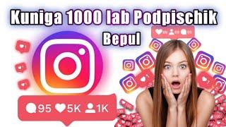 Instagramda bepul nakrutka 2024 | hech qanday tangalarsiz podpischik ko'paytirish 2-usul