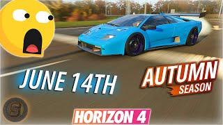 June 14TH AUTUMN FORZATHON SHOP Forza Horizon 4 Series 23 Forzathon Shop How To Get Lambo Diablo GTR