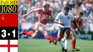 Soviet Union 3-1 England Euro 1988 | Full highlight - 1080p HD