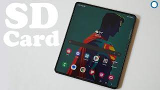 Does Samsung Galaxy Z Fold 6 Have An SD Card? - Expandable Storage