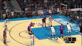 NBA 2K13 - Lakers vs Thunder Overtime Gameplay