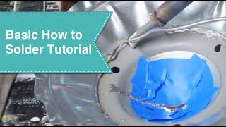 Basic How to Solder Tutorial