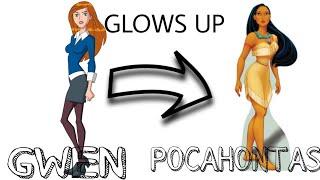 Gwen 10 transformation to Pocahontas (Glows up)#shorts#viral