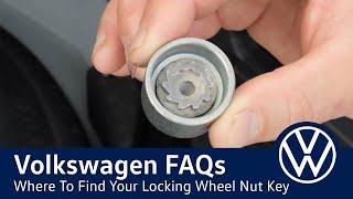 VW FAQ - Where To Find Your Locking Wheel Nut Key