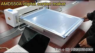 Amydor AMD550A digital screen maker computer to screen, no need emulsions and exposure