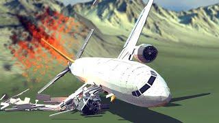 Airplane Crashes & Shootdowns #33 | Besiege