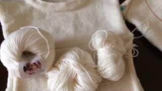 Вязанное платье. Отзыв о пряже Alize baby wool.