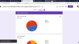 How to copy and paste charts from Google Forms to a Word document