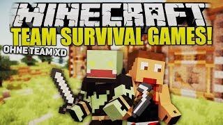 Ohne Team?! FAIL :D! - Minecraft TEAM SURVIVAL GAMES | ungespielt