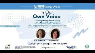 NAMI OC In Our Own Voice - Lori Bernstein & Laurie Carson