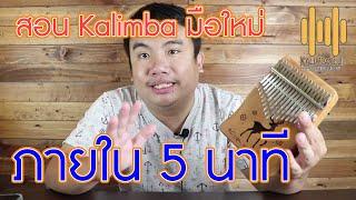 สอนเล่น Kalimba คาลิมบา เบื้องต้น ง่ายๆ เล่นเป็นใน 5 นาที สำหรับคนไม่เคยเล่นมาก่อน