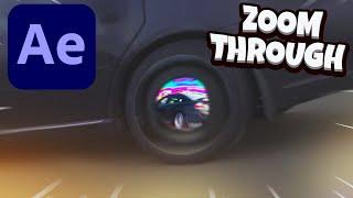 ZOOM THROUGH EFFECT/TRANSITION - AFTER EFFECTS