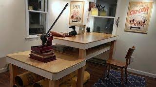 Building a Leather Workbench and Tool Storage (Workshop Build)