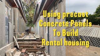 How to use Precast Concrete Panels to build Rental Units!