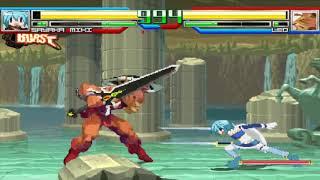 NICK54222 MUGEN: Sayaka Miki (me) VS Leo (Red Earth/Warzard)