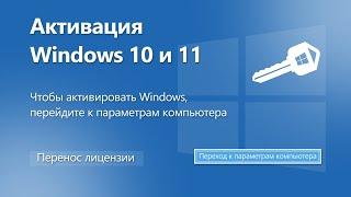 Как перенести лицензию Windows 11 на новый ПК?