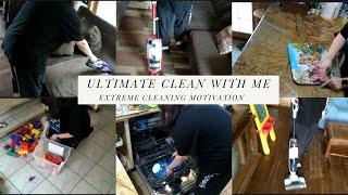 Ultimate Clean With Me | Complete Disaster! | Extreme Cleaning Motivation