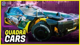 Cyberpunk 2077 Cars: The Quadra (Turbo-R, Type-66, Customization & more)