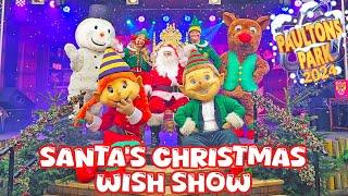 Santa's Christmas Wish Show at Paultons Park Home of Peppa Pig World (Dec 2024) [4K]