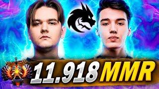 11.918 HIGHEST Average MMR - 10 PROS in ONE GAME - NEW WORLD RECORD in Dota 2 History
