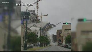 Hard Rock Cafe Canal Street New Orleans Collapses: Raw video