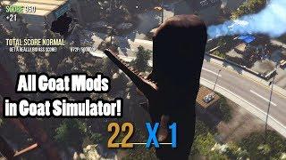 All Goat Simulator Goat mods!