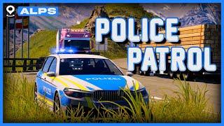 ‍️ POLICE Patrol in the ALPS | TruckersMP Game Moderator