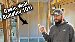 How to Build a Basic 2x4 Wall