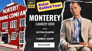 Monterey Cannery Row 4K Voice Guided Walking Tour 2023 Ep. 6