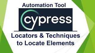 Cypress Automation Beginner Tutorial - 05 | Locators | Techniques to Locate Elements| Get Elements