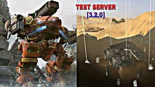 War Robots  [3.2] Test Server: Only Glide And Jump Robots With Gameplay