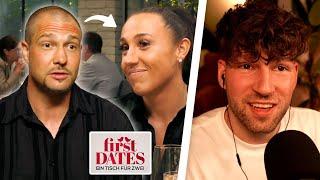 HILFE!  SIE SAGT IHM WAS SIE BERUFLICH MACHT! First Dates 