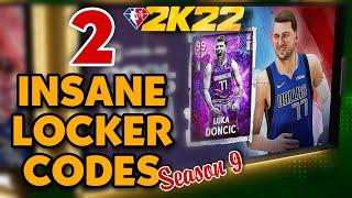 2 INSANE LOCKER CODES FROM NBA 2K22 SEASON 9