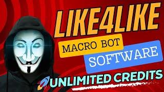 Like4Like Get Unlimited Points with Our  Macro Bot Browser !
