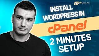 How To Install WordPress In cPanel 2024 - Softaculous Method