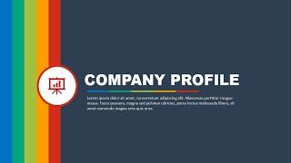 Create Complete Company Profile Presentation in PowerPoint | Free Template