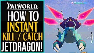 Palworld JETDRAGON GLITCH *INSTANT KILL GLITCH* - How To Capture Jetdragon Easily Palworlds