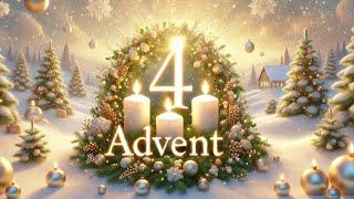 Grüße zum 4. Advent  Ich wünsche dir eine schöne Adventszeit ️ Adventsgrüße