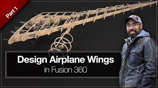 Part 1 | How To Design Airplane Wings in Fusion 360 - Airfoils [Episode 2]