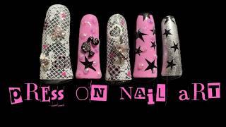 Duck Press On Nail Art Using Shein Products
