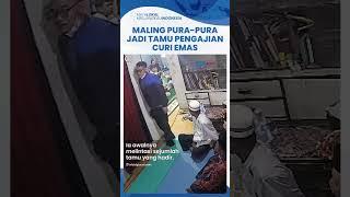 Viral Video Pria Pura-pura Jadi Tamu Pengajian di Bandung, Bawa Kabur Perhiasan Tuan Rumah