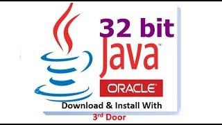 How to Install JAVA for 32bit Operating System
